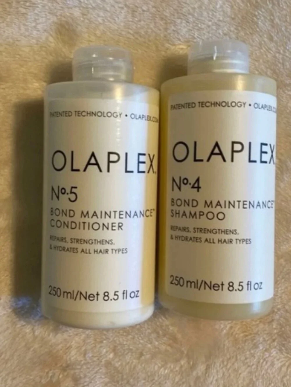 OLAPLEX No.4 Shampoo & No.5 Conditioner Brand New Full Size Bonding Set 8.5 FLOz
